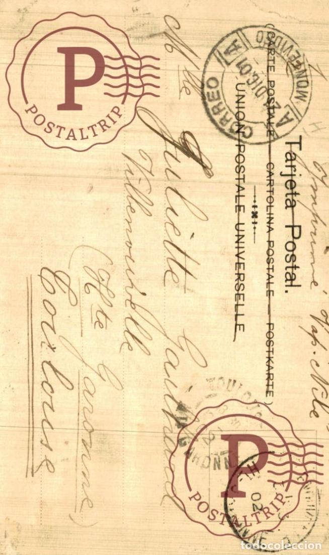 Postales: URUGUAY. MONTEVIDEO. BOLSA DE COMERCIO. - Foto 2
