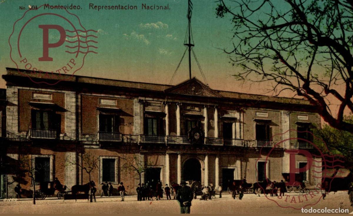 Postales: URUGUAY. MONTEVIDEO. REPRESENTACION NACIONAL.