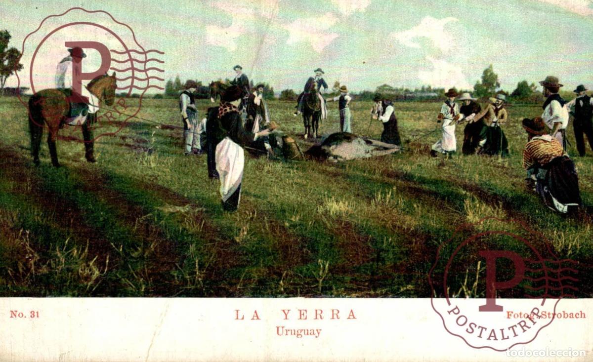 Postales: URUGUAY. LA YERRA. STROBACH