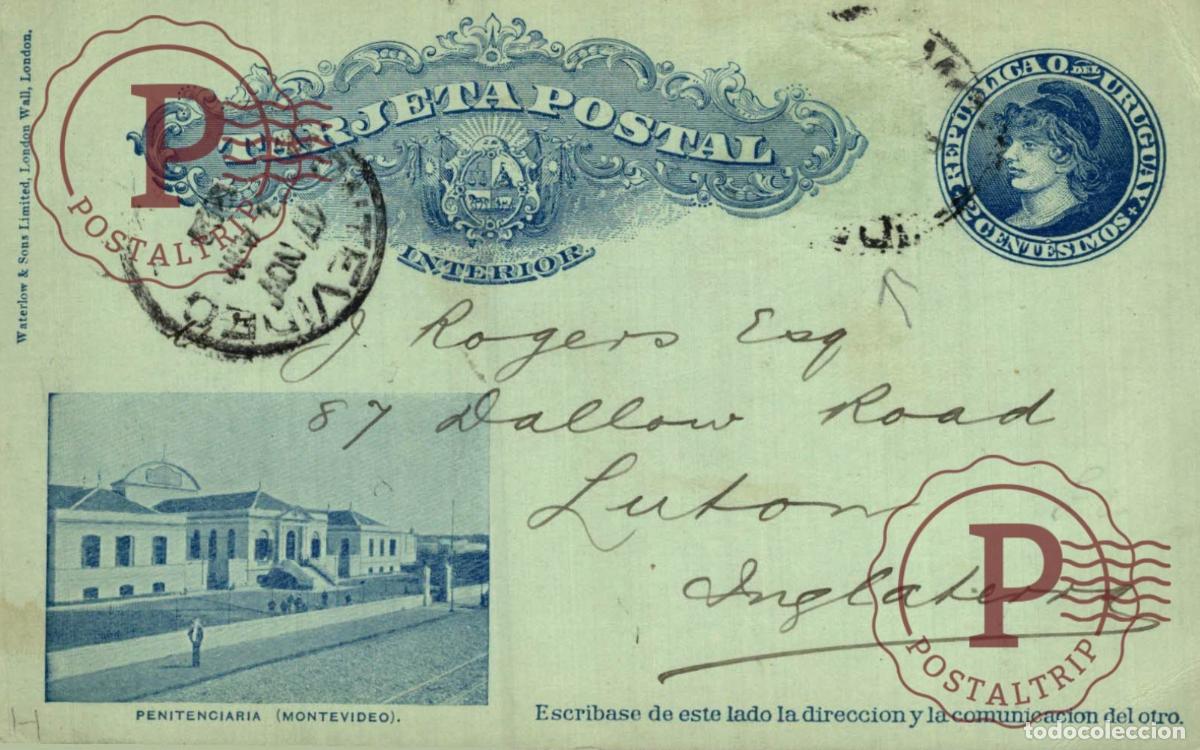Postales: URUGUAY, MONTEVIDEO. PENITENCIARIA. CARCEL. JAIL. PRISON