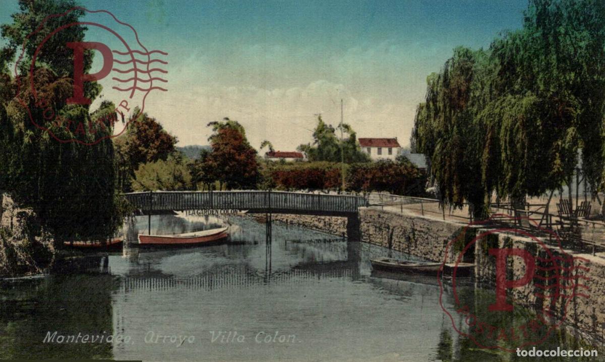 Postales: URUGUAY. MONTEVIDEO. ARROYO VILLA COLON.