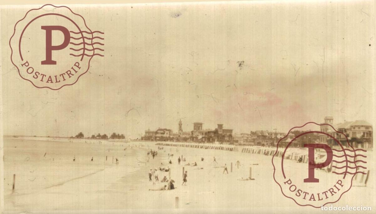 Postales: URUGUAY. MONTEVIDEO. POCITOS. 14X8.5CM FOTOGRAFIA ANTIGUA
