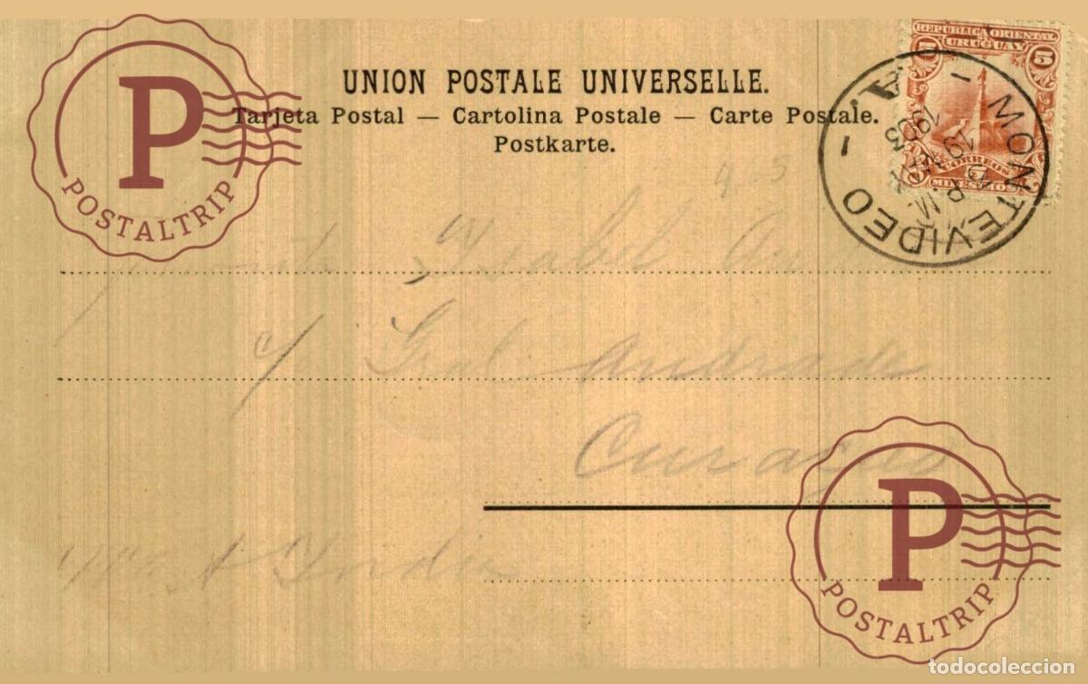 Postales: URUGUAY. MONTEVIDEO. VILLA DOLORES. - Foto 2