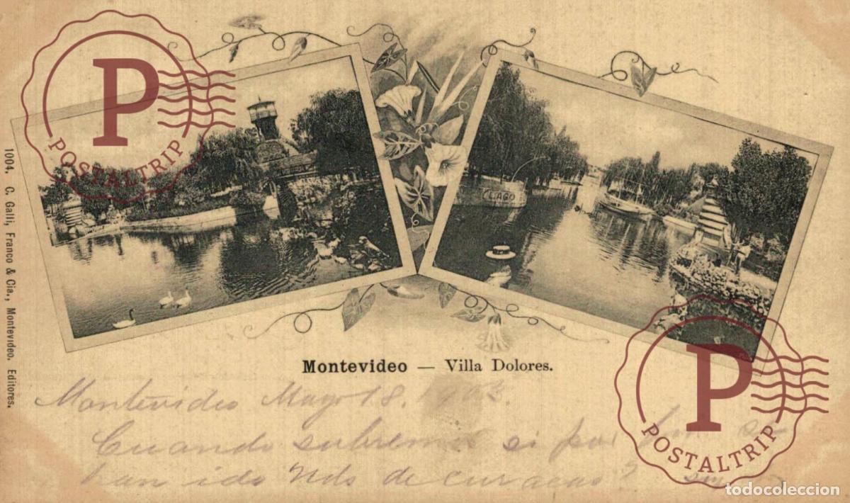 Postales: URUGUAY. MONTEVIDEO. VILLA DOLORES.