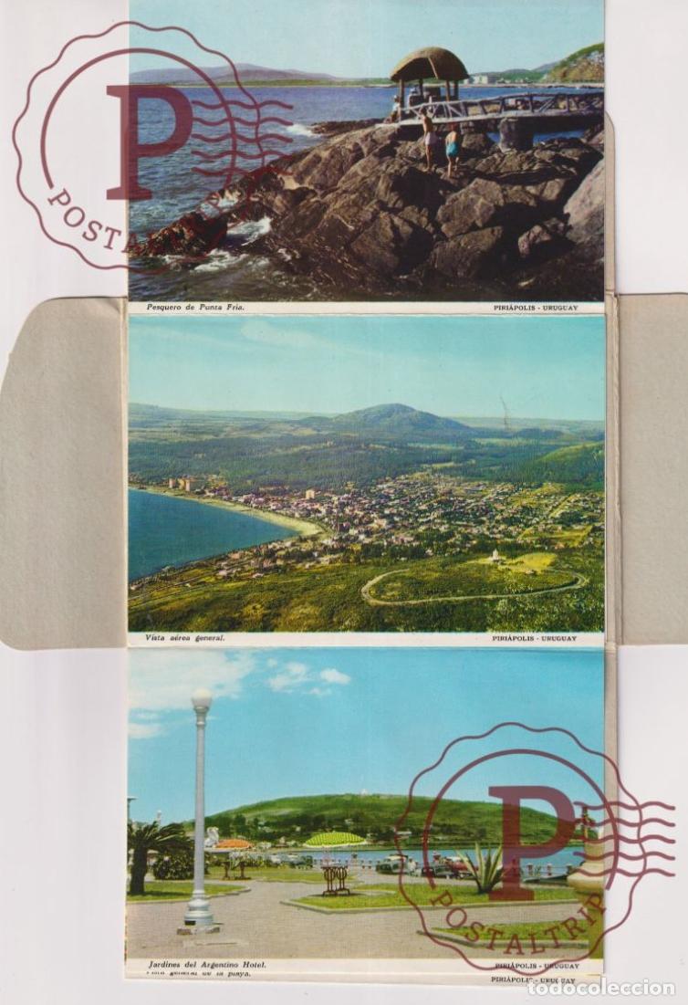 Postales: RECUERDO DEL URUGUAY. PIRIAPOLIS. LIBRETA. BLOCK - Foto 3