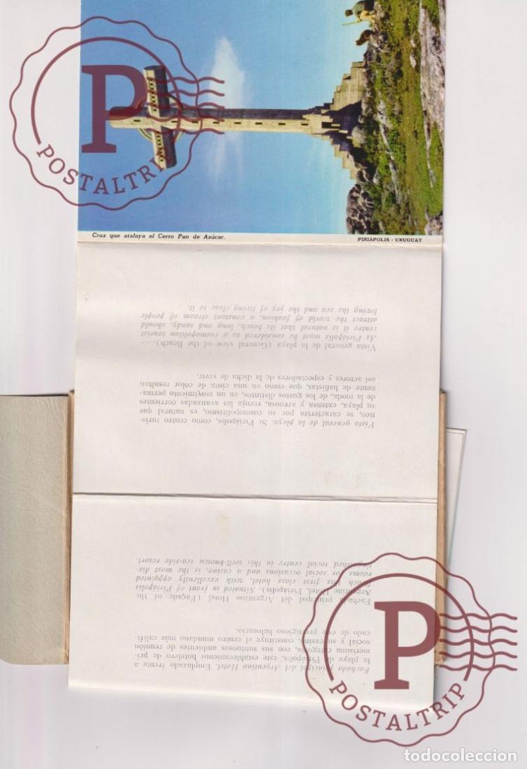 Postales: RECUERDO DEL URUGUAY. PIRIAPOLIS. LIBRETA. BLOCK - Foto 4