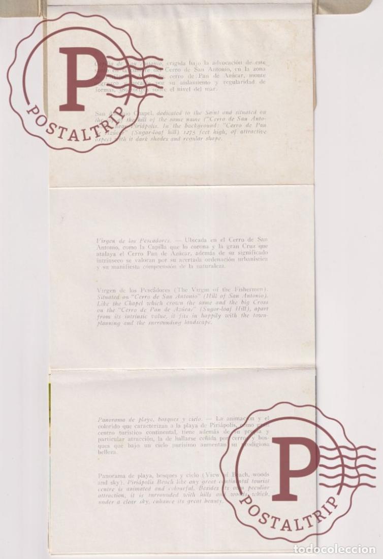 Postales: RECUERDO DEL URUGUAY. PIRIAPOLIS. LIBRETA. BLOCK - Foto 5