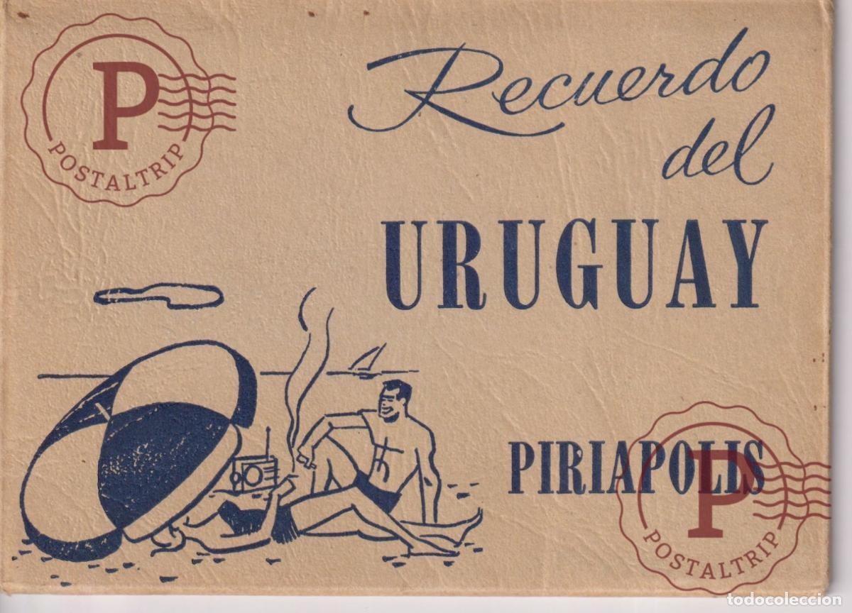 Postales: RECUERDO DEL URUGUAY. PIRIAPOLIS. LIBRETA. BLOCK