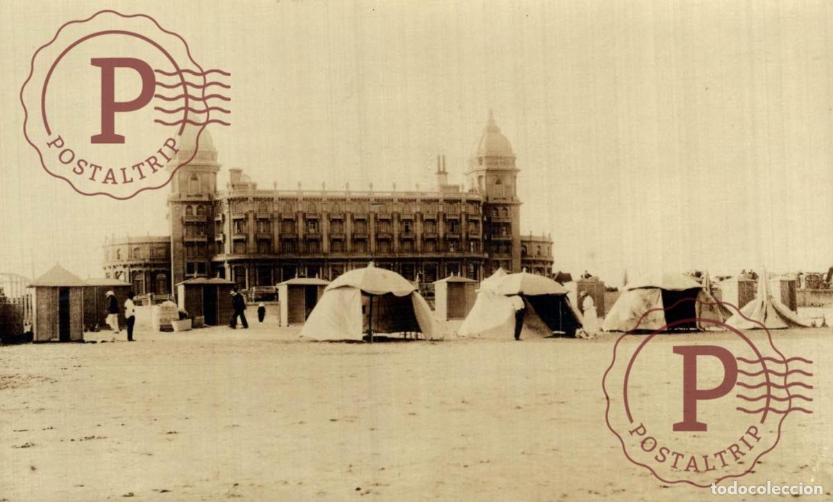 Cartoline: URUGUAY. MONTEVIDEO. PLAYA CARRASCO. RPPC. FOTOGRAFICA.