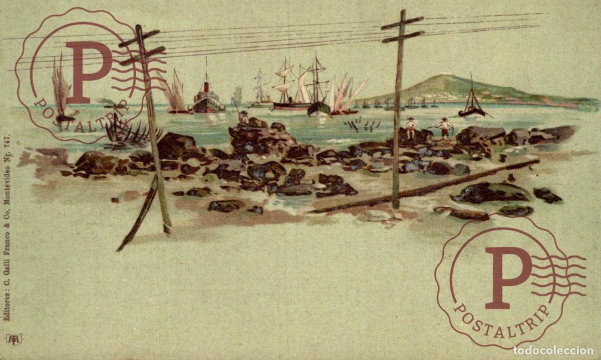 Postales: URUGUAY. MONTEVIDEO. EDIT. C. GALLI FRANCO N&ordm; 747, . ILUSTRADA. ILLUSTREE