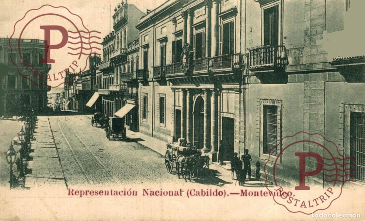 Postales: URUGUAY. MONTEVIDEO. REPRESENTACION NACIONAL CABILDO.