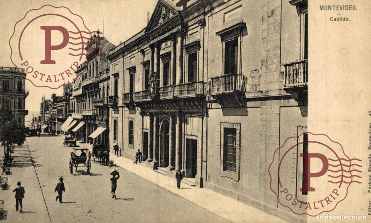 Postales: URUGUAY. MONTEVIDEO. CABILDO.