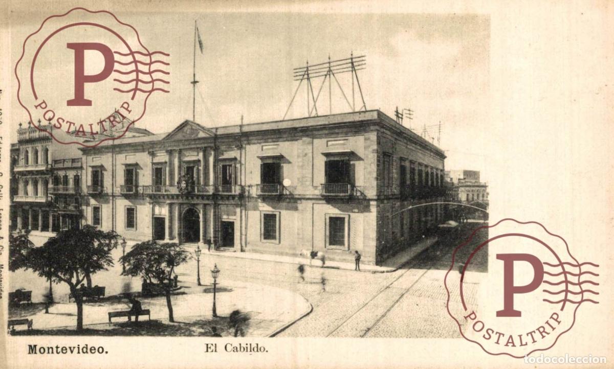 Postales: URUGUAY. MONTEVIDEO. CABILDO.