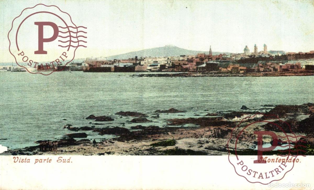 Postales: URUGUAY. MONTEVIDEO. VISTA PARTE SUD.