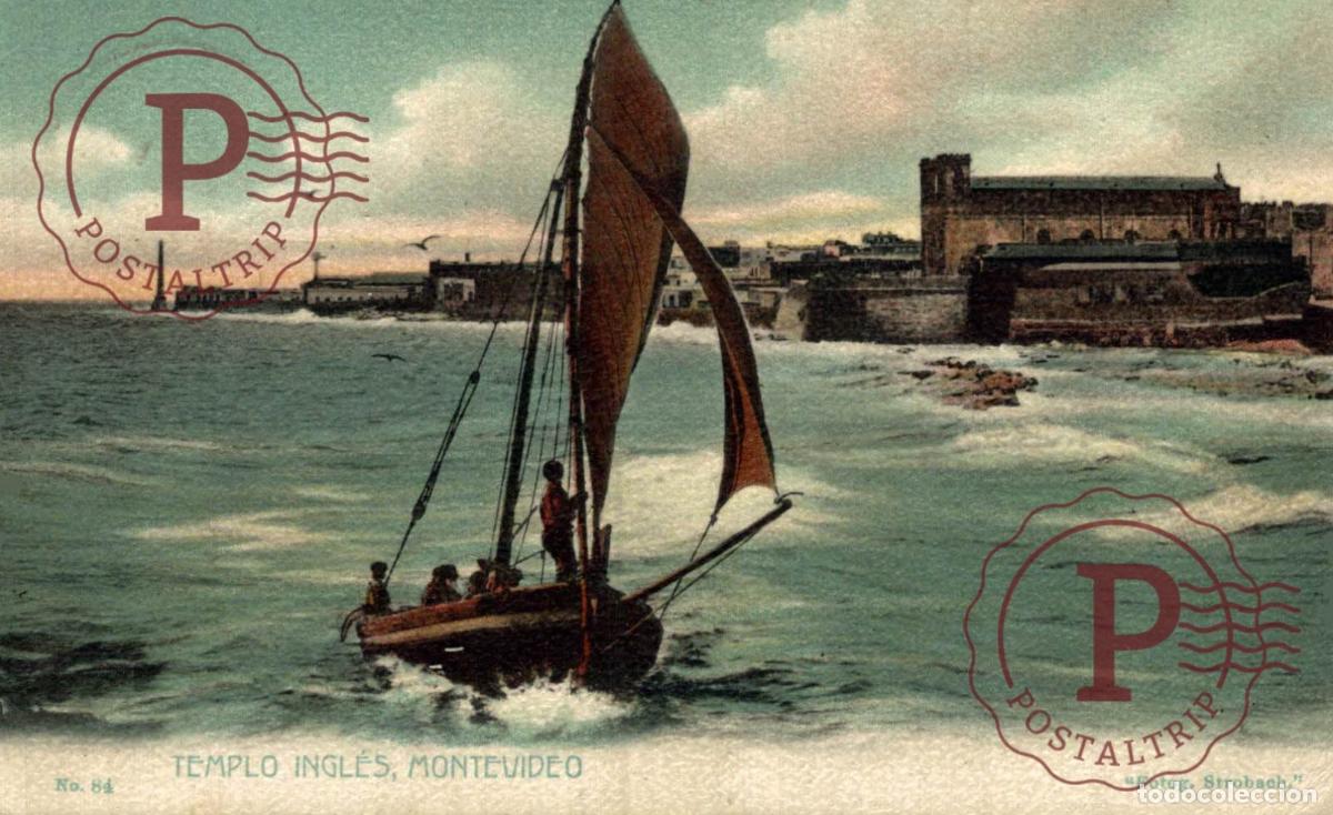 Postales: URUGUAY. MONTEVIDEO. TEMPLO INGL&Eacute;S.