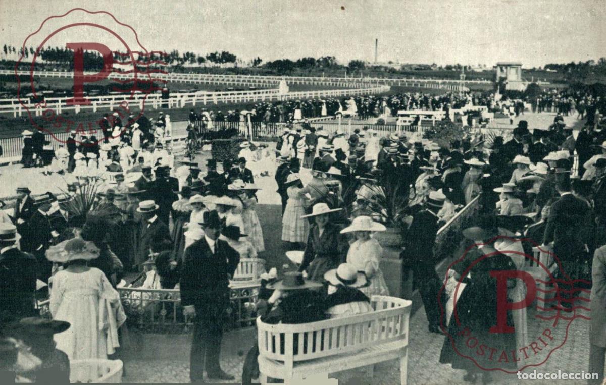 Postales: URUGUAY. MONTEVIDEO. HIPODROMO NACIONAL DE MARO&Ntilde;AS.