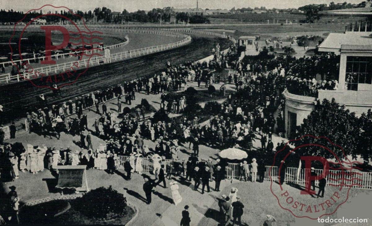 Postales: URUGUAY. MONTEVIDEO. HIPODROMO NACIONAL DE MARO&Ntilde;AS.