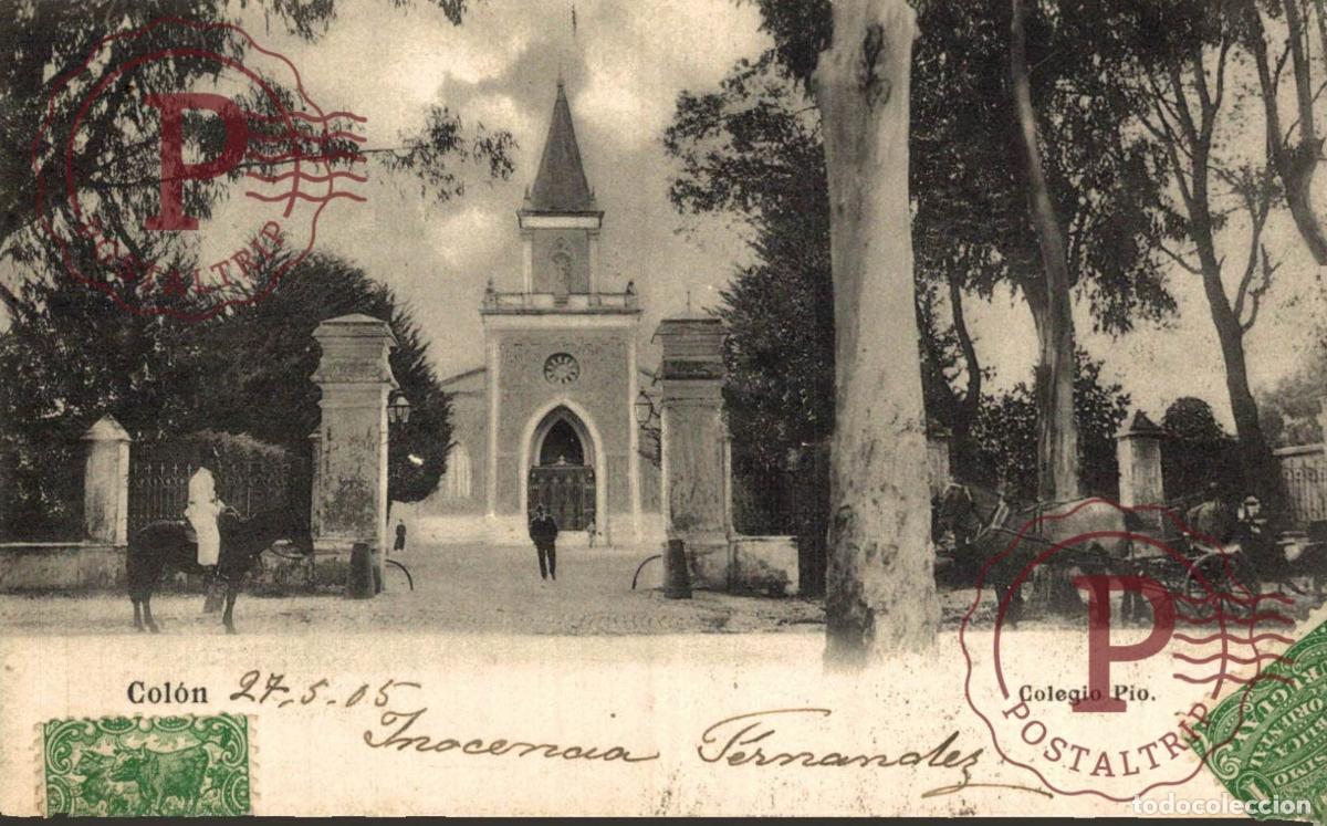 Postales: URUGUAY. COLON. COLEGIO PIO.