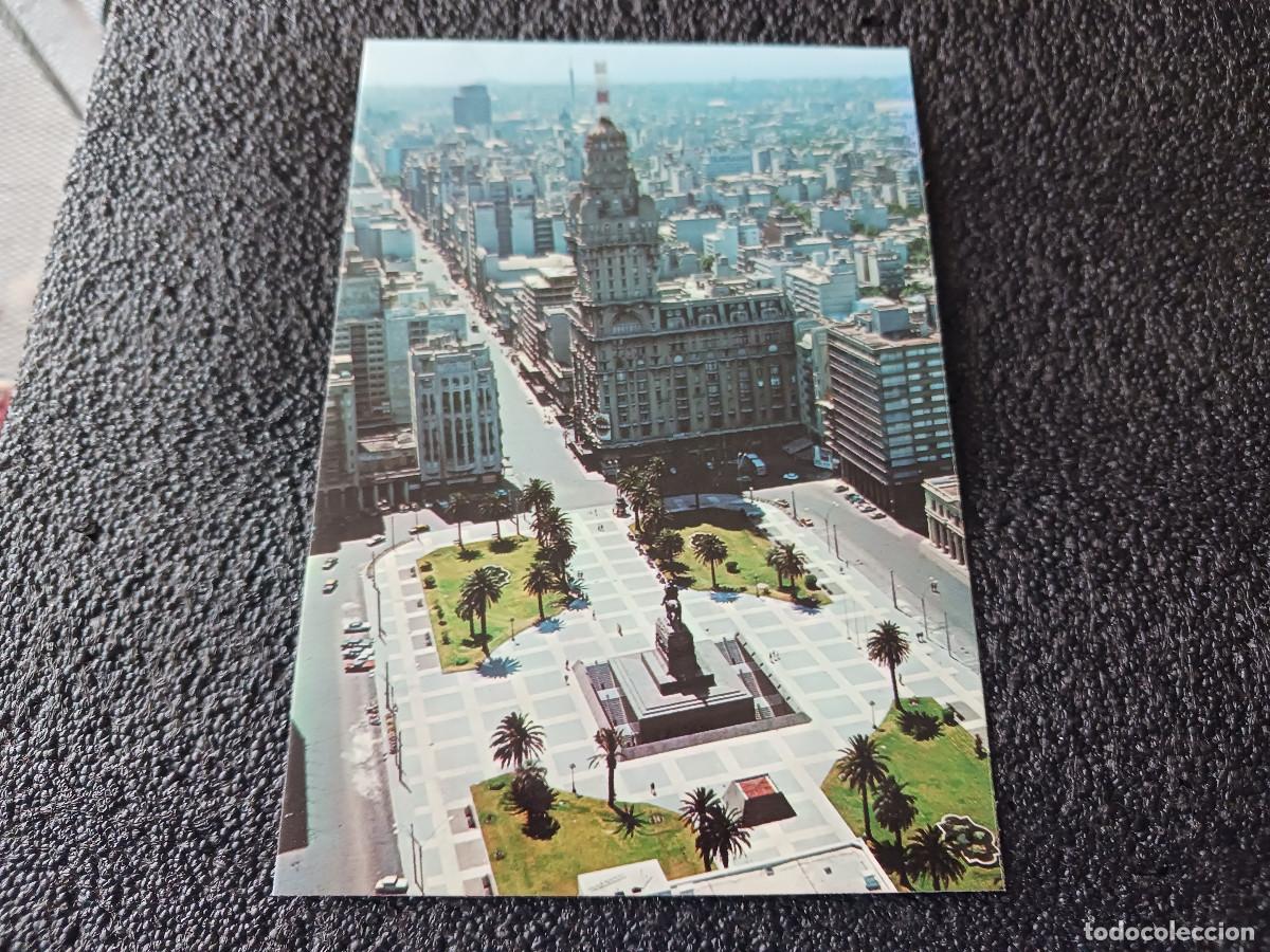 Postales: 198, montevideo, plaza independencia, uruguay, ed. mapa s. a.