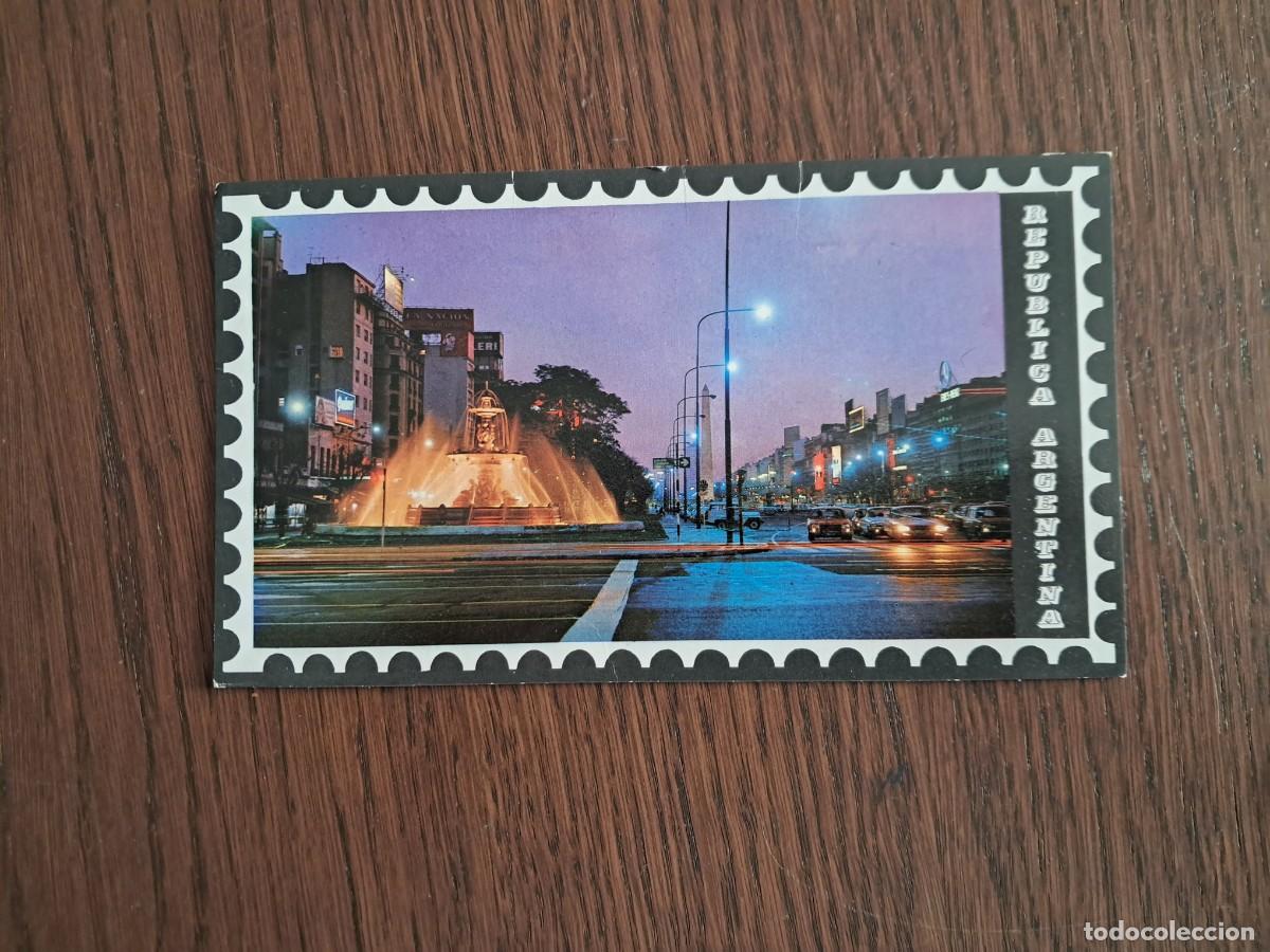 Postales: postal de Buenos Aires, Argentina.