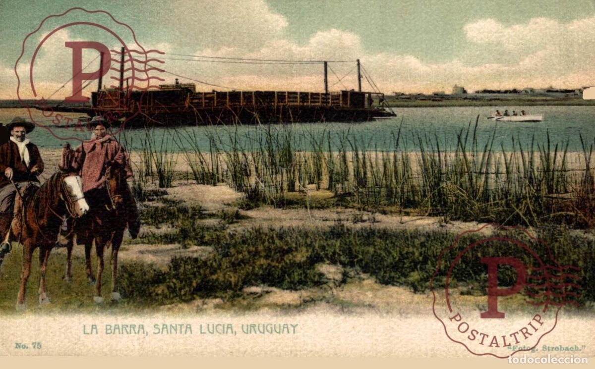 Postkarten: URUGUAY. LA BARRA. SANTA LUCIA.