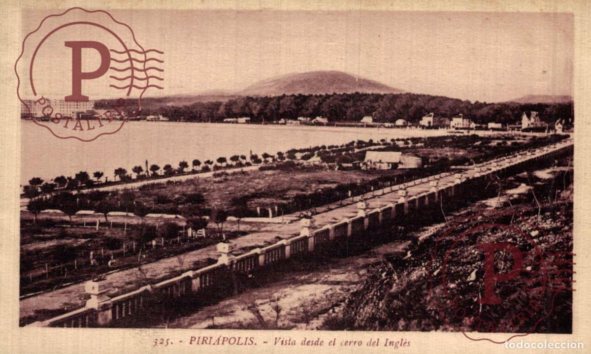 Postales: URUGUAY. PIRIAPOLIS. VISTA DESDE EL CERRO DEL INGL&Eacute;S.
