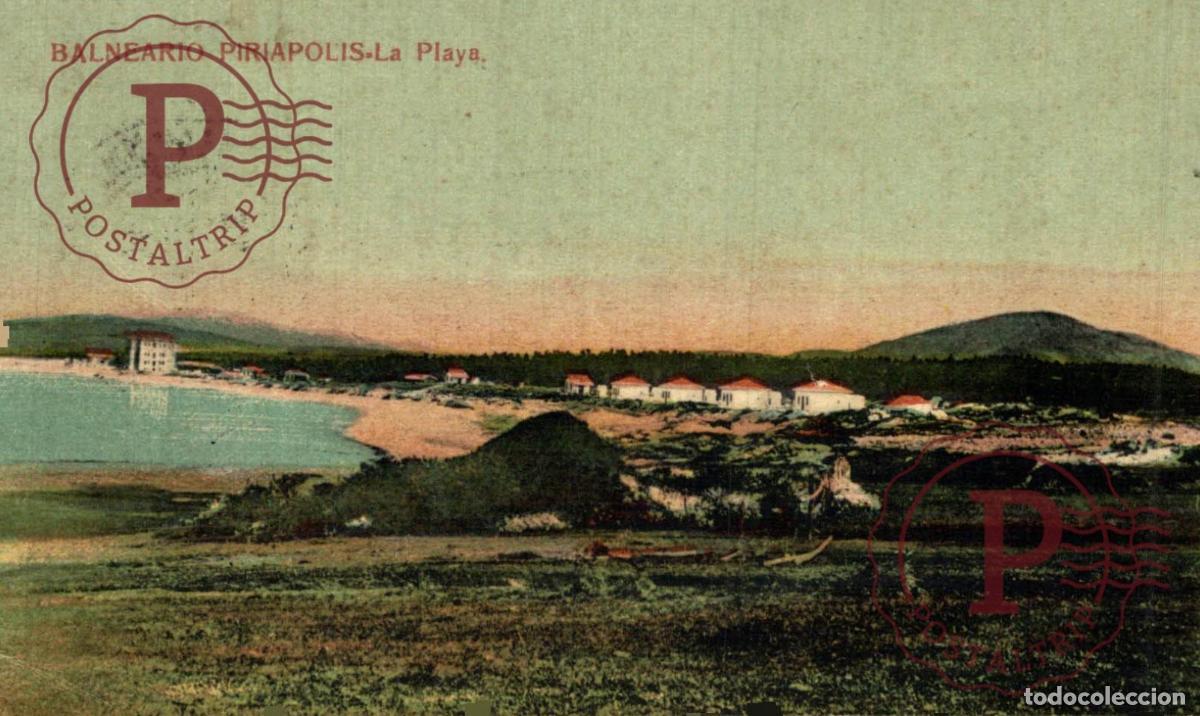 Postales: URUGUAY. PIRIAPOLIS. BALNEARIO. LA PLAYA.