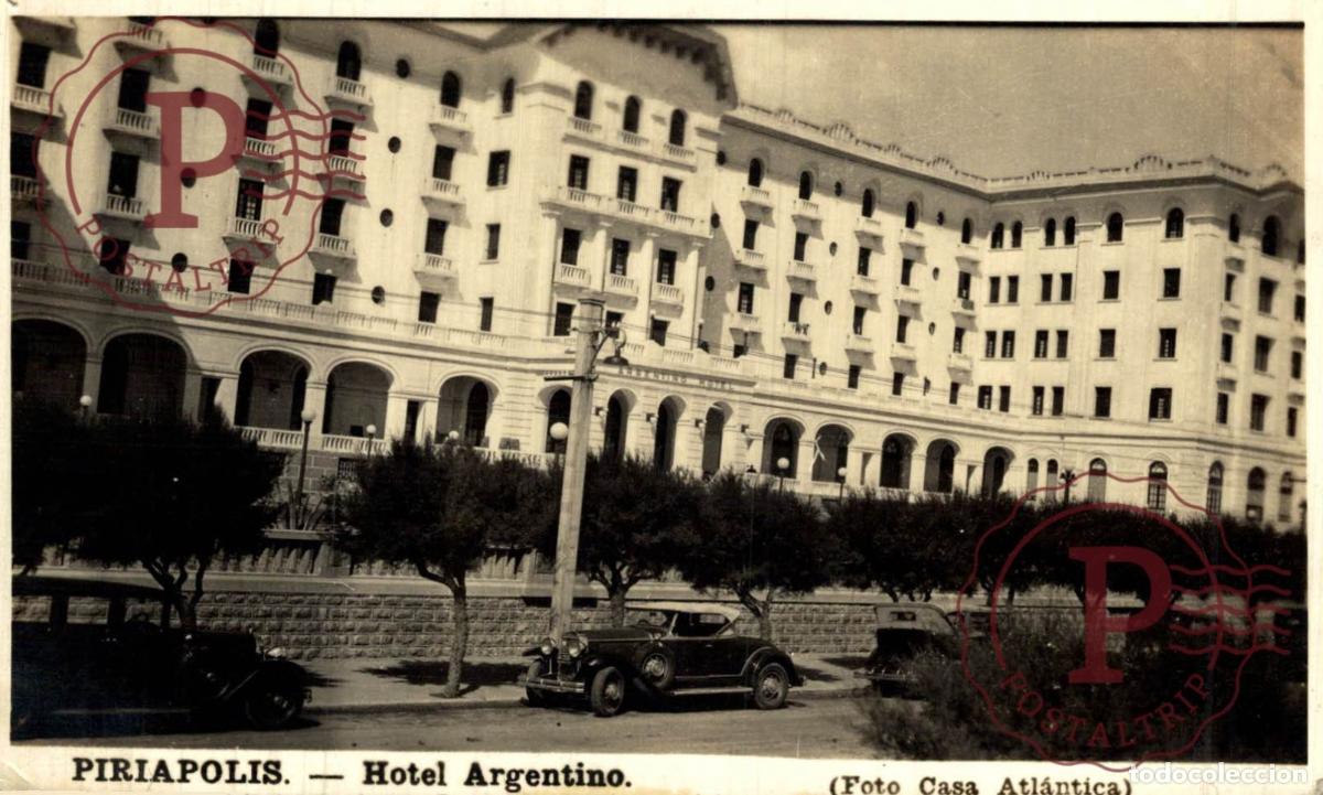 Postales: URUGUAY. PIRIAPOLIS. HOTEL ARGENTINO. RPPC. FOTOGRAFICA. REAL PHOTO. FOTO CASA ATLANTICA