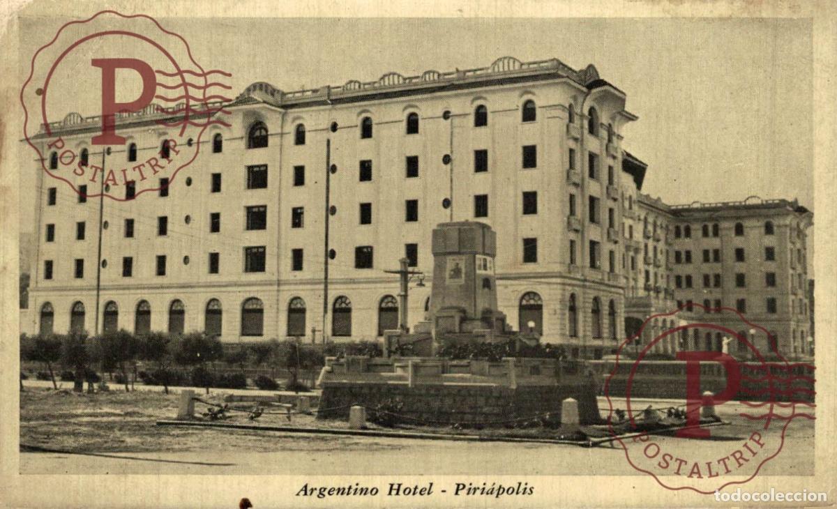 Postales: URUGUAY. PIRIAPOLIS. HOTEL ARGENTINO.