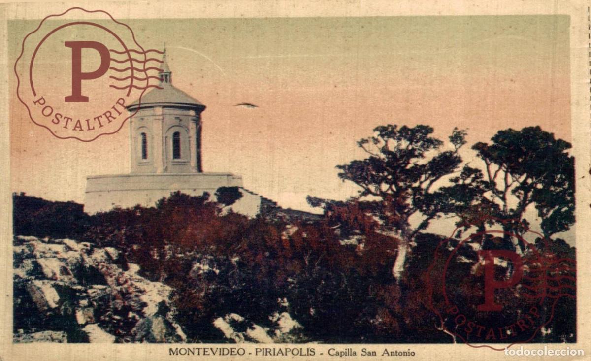 Postales: URUGUAY. PIRIAPOLIS. CAPILLA DE SAN ANTONIO.