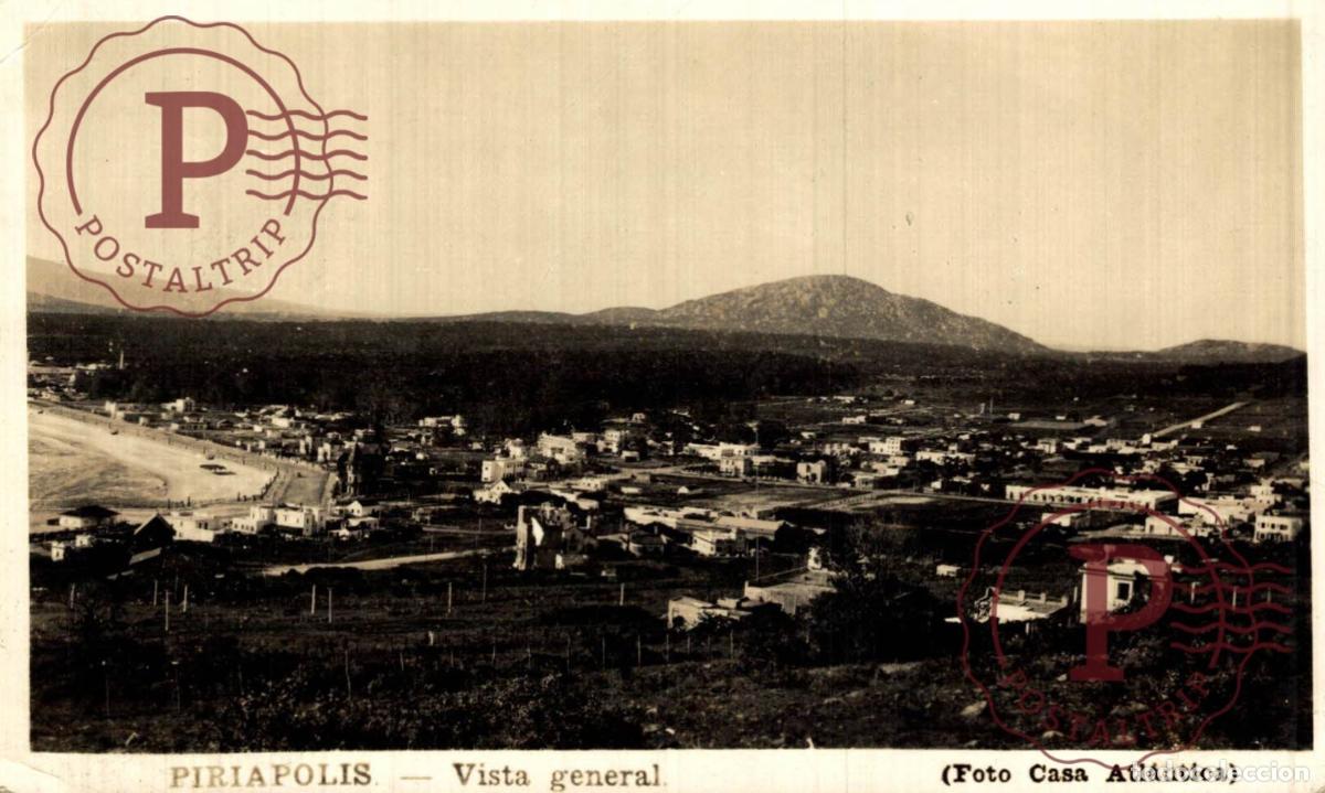 Postales: URUGUAY. PIRIAPOLIS. VISTA GENERAL. RPPC. FOTOGRAFICA. REAL PHOTO. FOTO CASA ATLANTICA