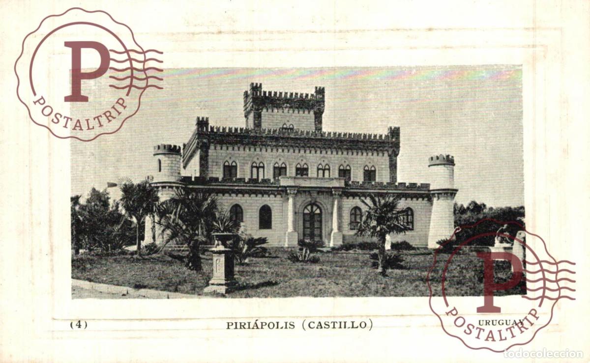 Postkarten: URUGUAY. PIRIAPOLIS. CASTILLO.