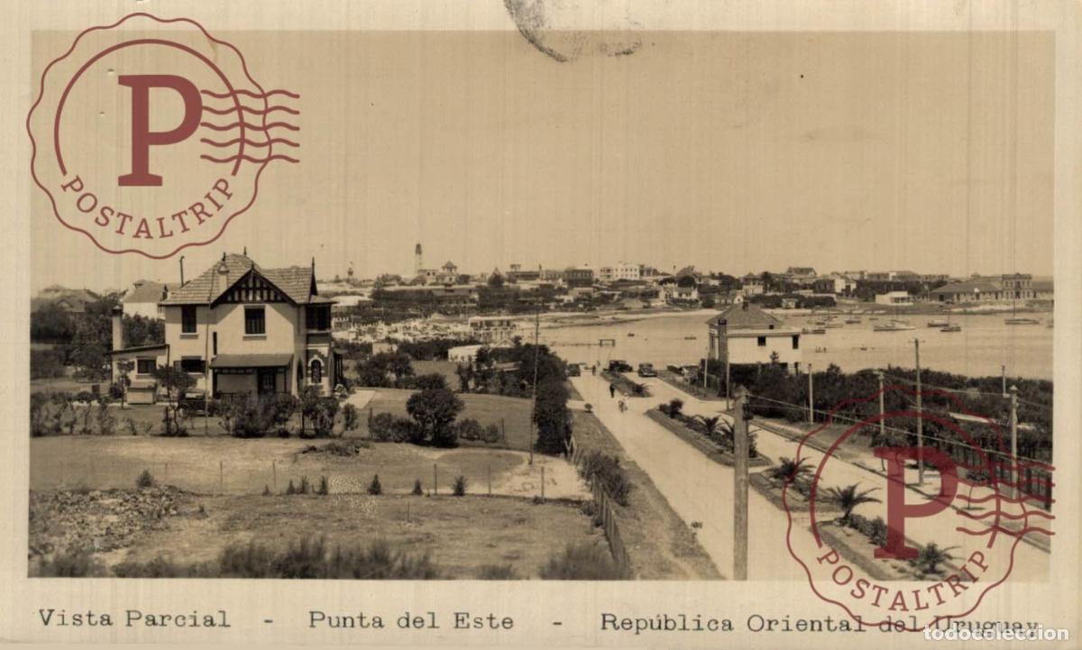 Postales: URUGUAY. PUNTA DEL ESTE. VISTA PARCIAL. RPPC. FOTOGRAFICA. REAL PHOTO.