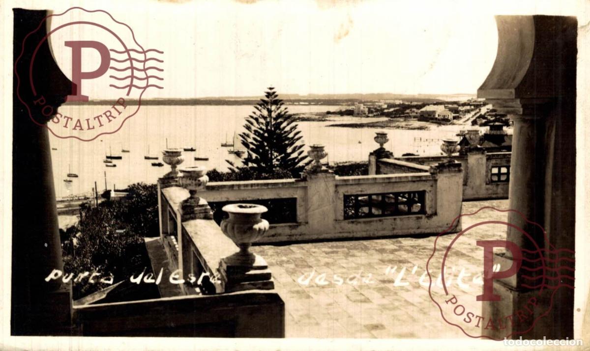 Postales: URUGUAY. PUNTA DEL ESTE. DESDE LELITE. RPPC. FOTOGRAFICA. REAL PHOTO.