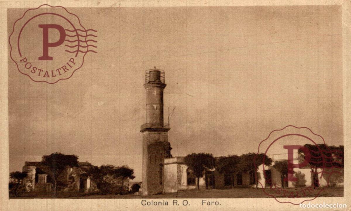 Postales: URUGUAY. COLONIA. FARO. PHARE. LIGHTHOUSE.