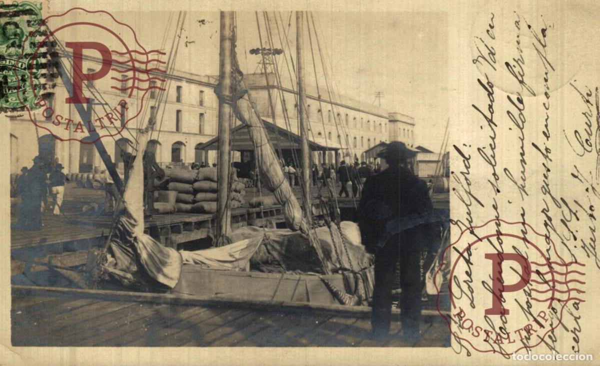 Postales: RARA! URUGUAY. BARCO EXPEDICION. NATIVOS. INDIOS. RPPC FOTOGRAFICA REAL PHOTO.