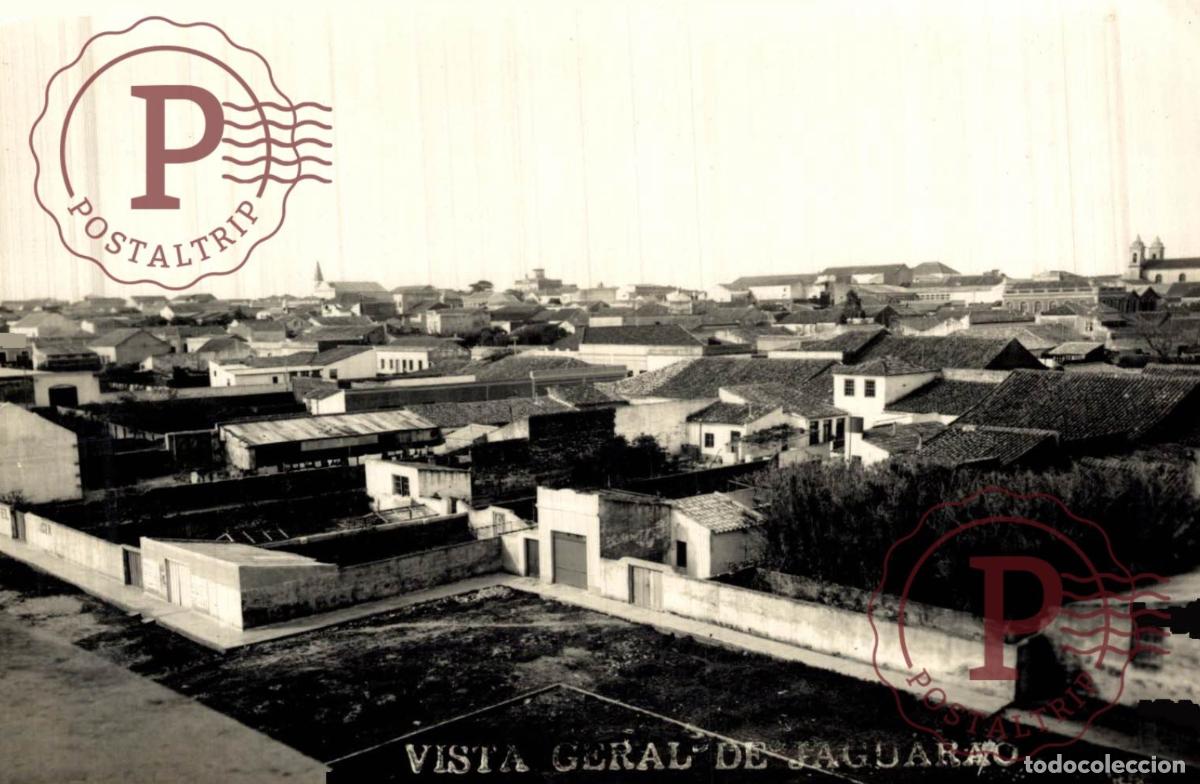 Postales: BRASIL. BRESIL. JAGUARAO. VISTA GENERAL. FOTOGRAFIA ANTIGUA OLD PHOTO 13X9CM