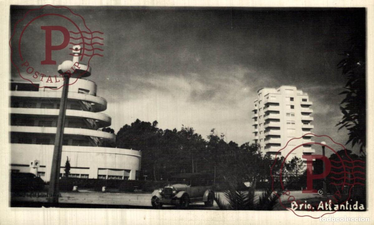 Postcards: URUGUAY. BALNEARIO ATLANTIDA. RPPC. FOTOGRAFICA.