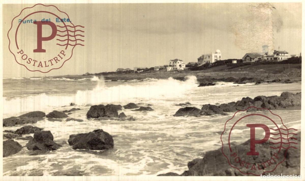 Postcards: URUGUAY. PUNTA DEL ESTE. RPPC. FOTOGRAFICA.