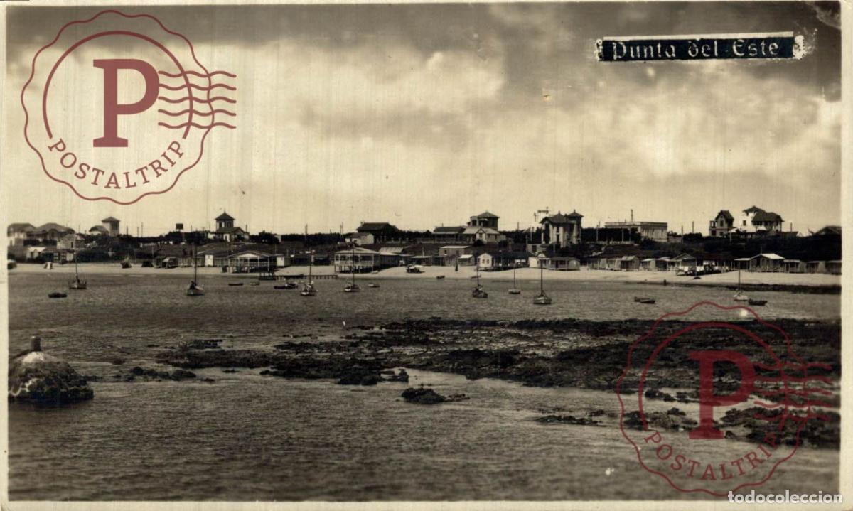 Postales: URUGUAY. PUNTA DEL ESTE. RPPC. FOTOGRAFICA.