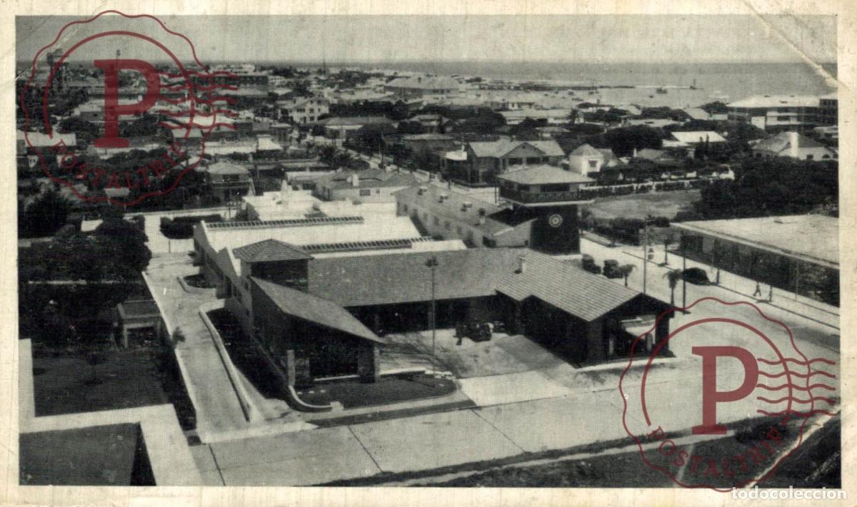 Postales: URUGUAY. PUNTA DEL ESTE. PERSPECTIVA DE LA PENINSULA HACIA EL PUERTO.