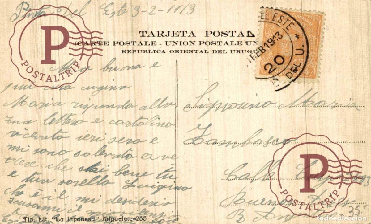 Postales: URUGUAY. PUNTA DEL ESTE. VISTA GENERAL. - Foto 2