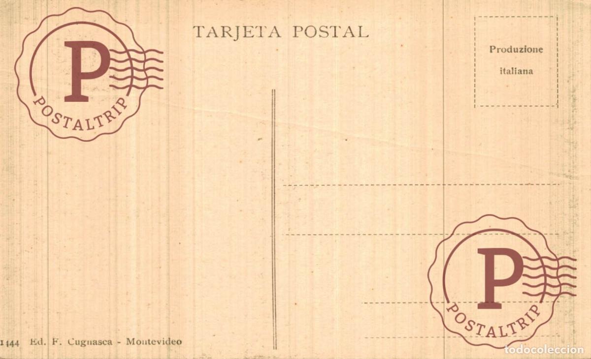 Postales: URUGUAY. MONTEVIDEO. PARQUE RODO. - Foto 2