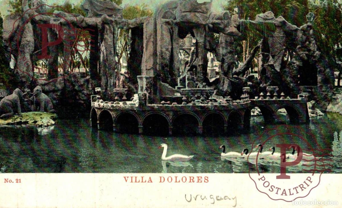 Postcards: URUGUAY. MONTEVIDEO. VILLA DOLORES.