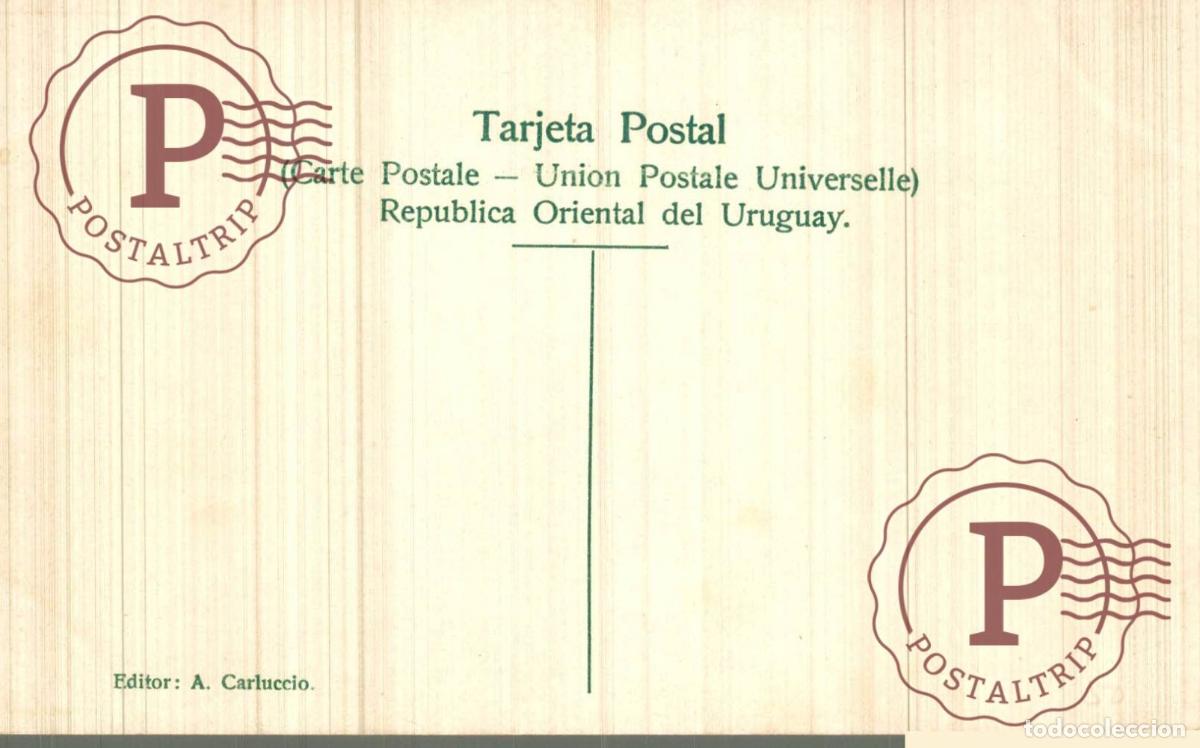 Postales: URUGUAY. MONTEVIDEO. VILLA DOLORES. LAGO. - Foto 2