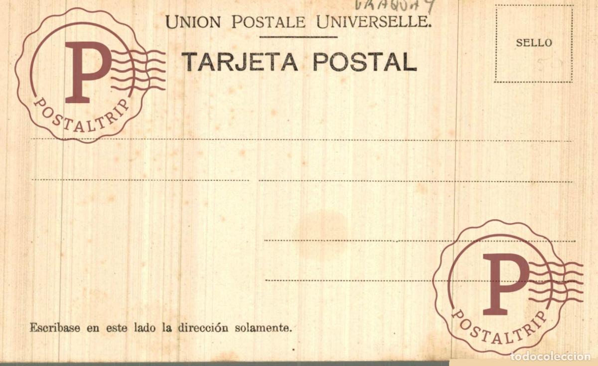 Postales: URUGUAY. MONTEVIDEO. AVENIDA AL PRADO. - Foto 2