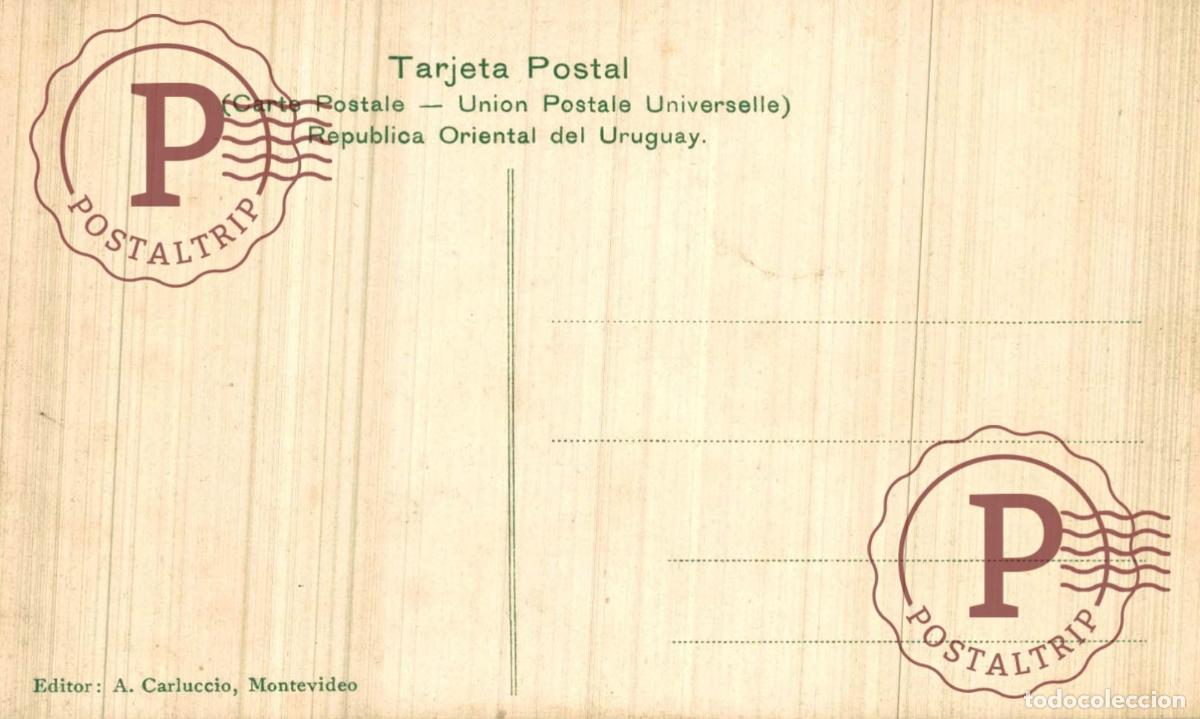 Postales: URUGUAY. MONTEVIDEO. PASEO PARQUE URBANO. - Foto 2