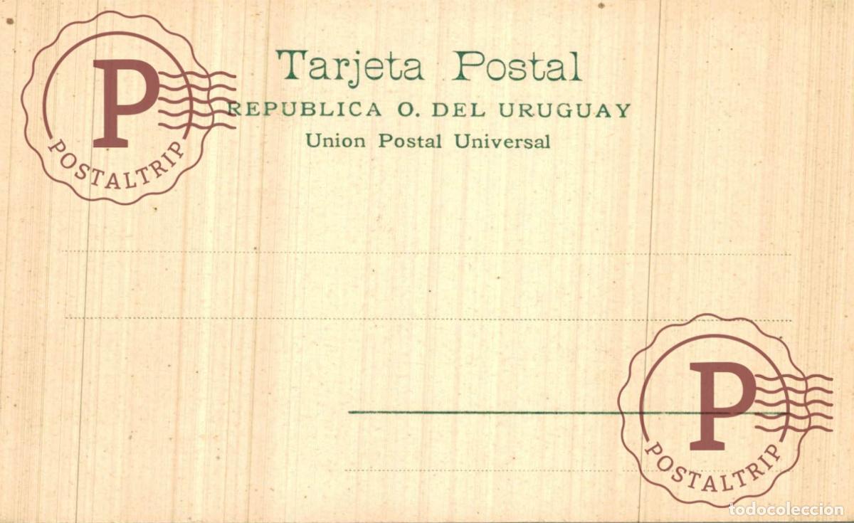 Postales: URUGUAY. MONTEVIDEO. LAGO DEL PRADO. EDIC ALMERA HERMANOS. - Foto 2