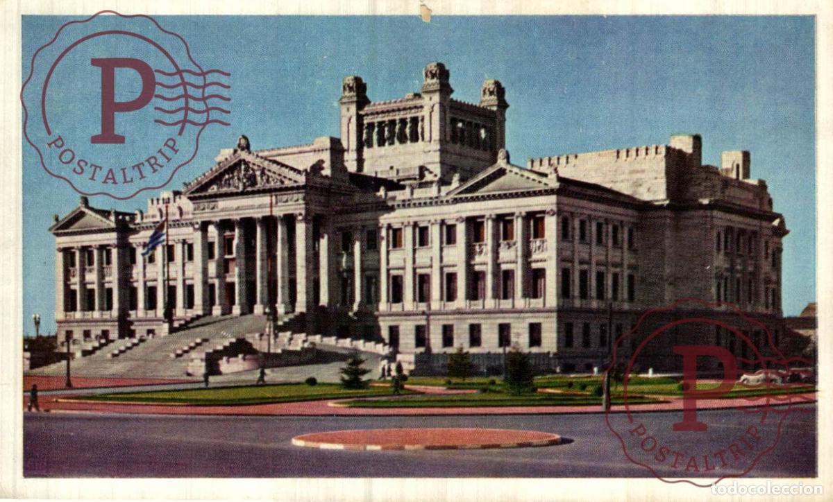 Postales: URUGUAY. MONTEVIDEO. PALACIO LEGISLATIVO.