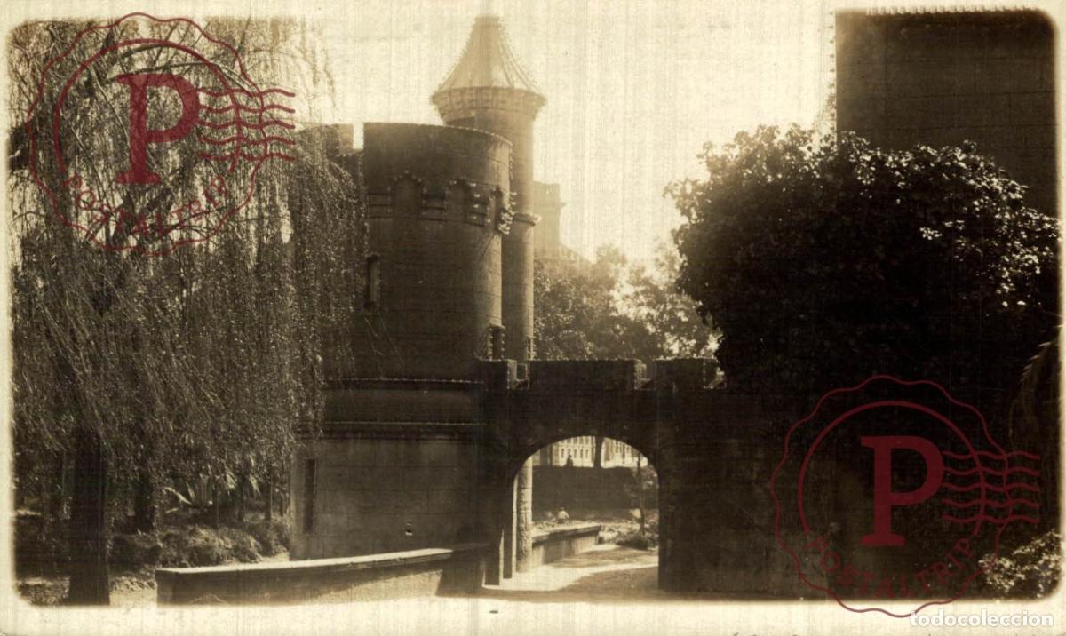 Postales: URUGUAY. MONTEVIDEO. PARQUE RODO. RPPC. FOTOGRAFICA.